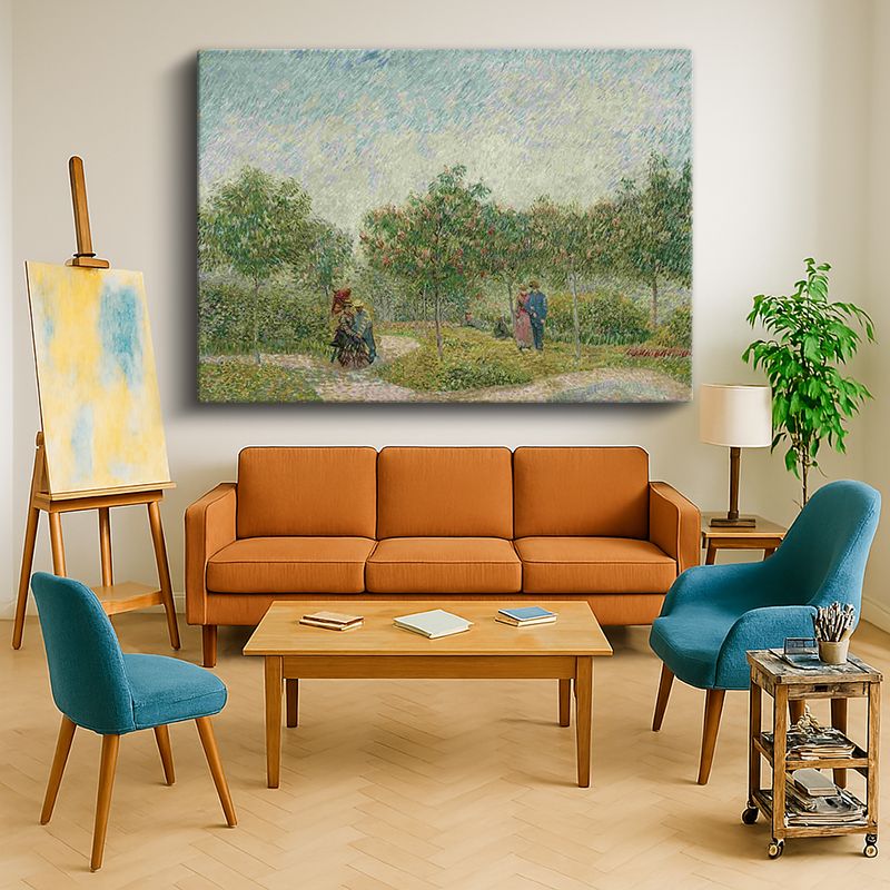 Ressam Kanvas Tablo 1053